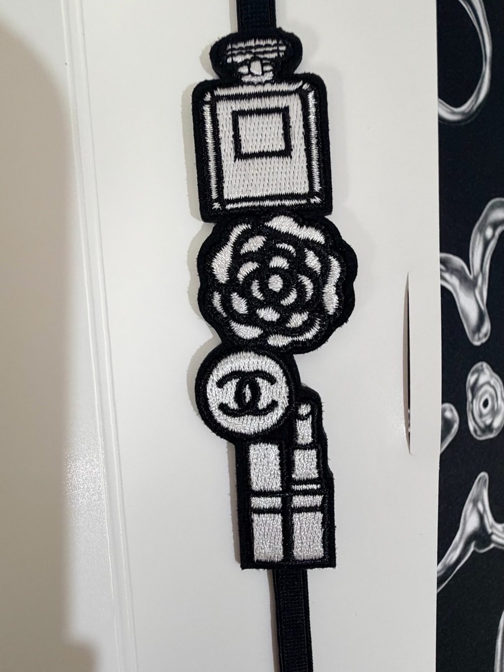 Chanel Beauty Birthday GWP mbroidery Band Bookmark Multi-Usage
